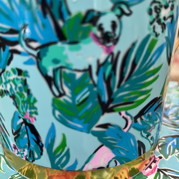 Lilly Pulitzer "Barking Up the Palm Tree" Mug - New in Box - Picture 11 of 11